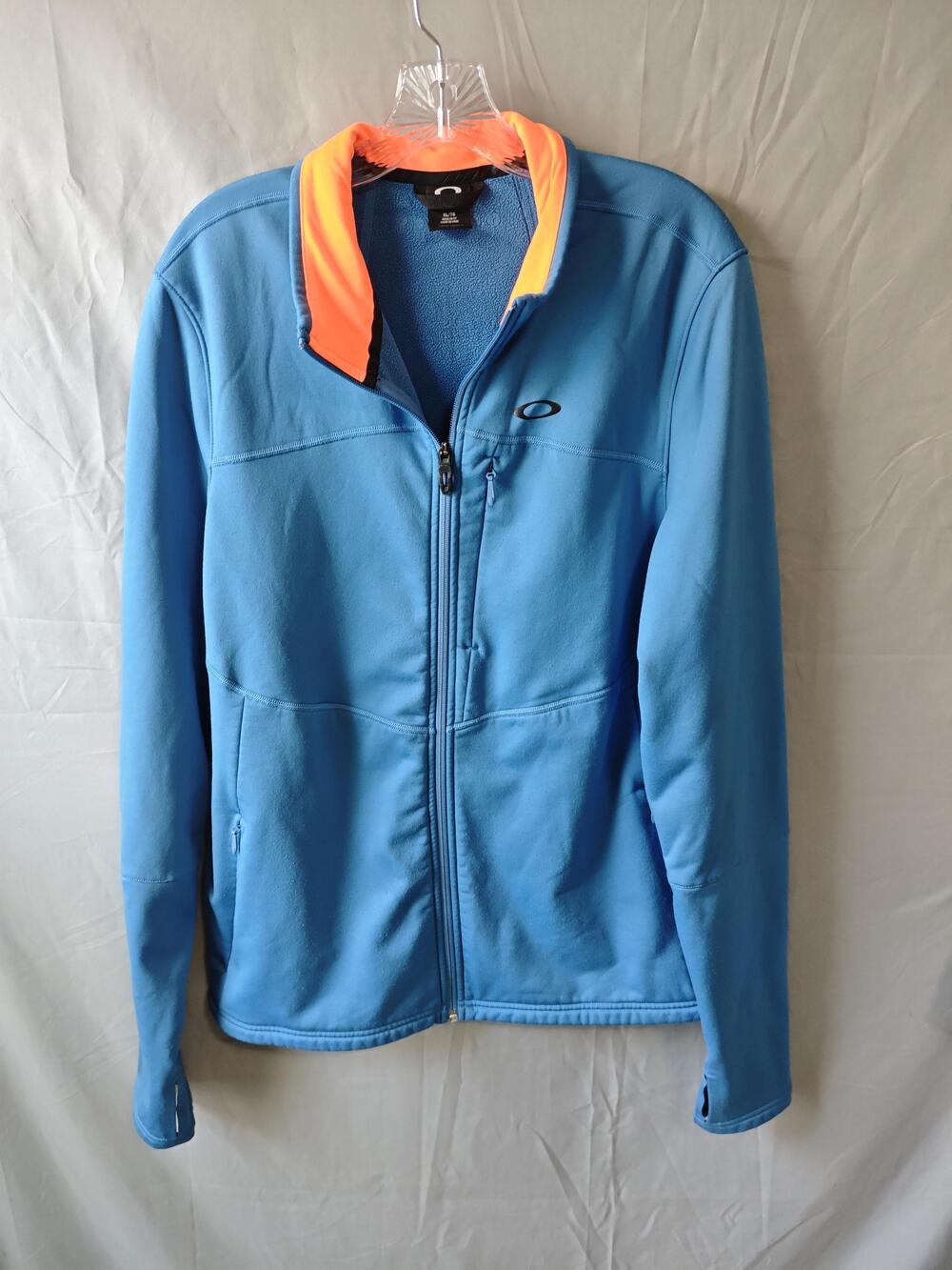 Oakley Jacket Mens Large Full Zip Fleece Regular Fit Outdoor Performance